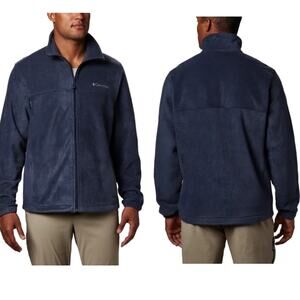 Columbia Blue Men’s Mountain 2.0 Full Zip Warm Fleece Jacket Sweater XL Like New